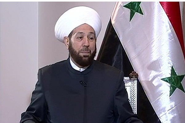 مفتی سوریه: از آرمان دو فرمانده راه مقاومت حمایت می‌کنیم