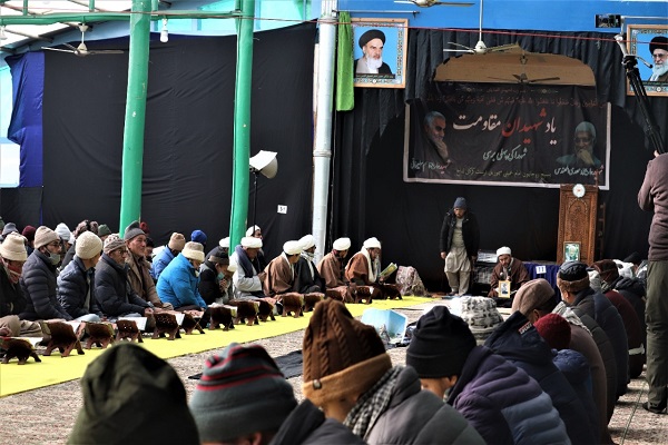 مراسم بزرگداشت شهید سلیمانی در شهر کارگیل هندوستان + عکس