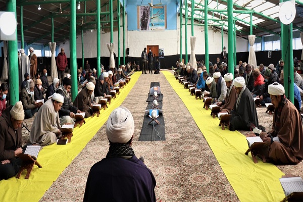 مراسم بزرگداشت شهید سلیمانی در شهر کارگیل هندوستان + عکس