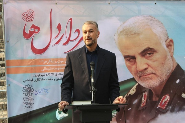 رونمایی از سردیس حاج قاسم سلیمانی، رونمایی از مقاومت است