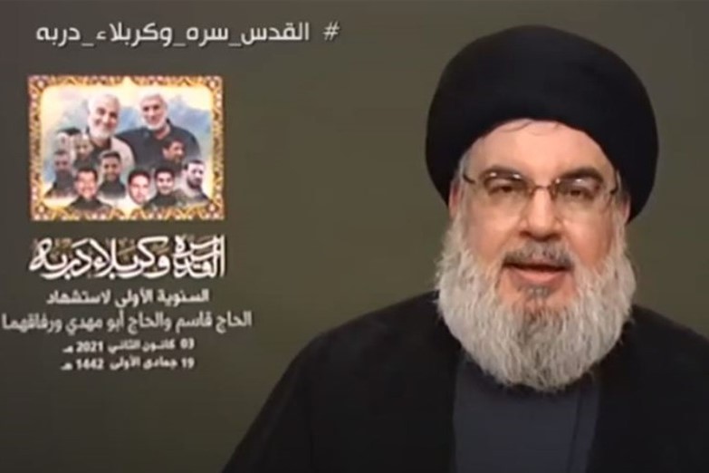 سخنرانی سیدحسن نصرالله آغاز شد