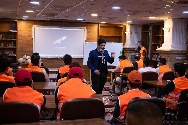 آموزش تیم‌های پزشکی برای ارائه کمک‌های اولیه به زائران حسینی و عباسی + عکس