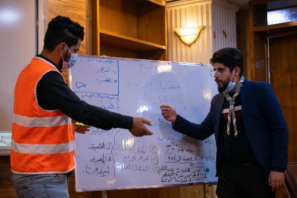 آموزش تیم‌های پزشکی برای ارائه کمک‌های اولیه به زائران حسینی و عباسی + عکس