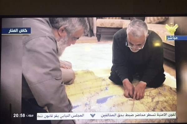 تصاویر آخرین دیدار شهید سلیمانی با سیدحسن نصرالله