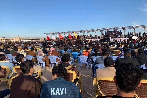 تاکید بر خروج اشغالگران آمریکایی در برنامه‌های سالگرد شهادت سرداران پیروزی + عکس