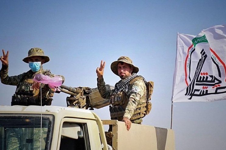 عمليات گسترده تفتیش حشدالشعبی در سامرا عمليات گسترده تفتیش حشدالشعبی در سامرا