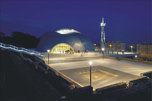 معماری خاص مسجدی در کرواسی+فیلم معماری خاص مسجدی در کرواسی+فیلم