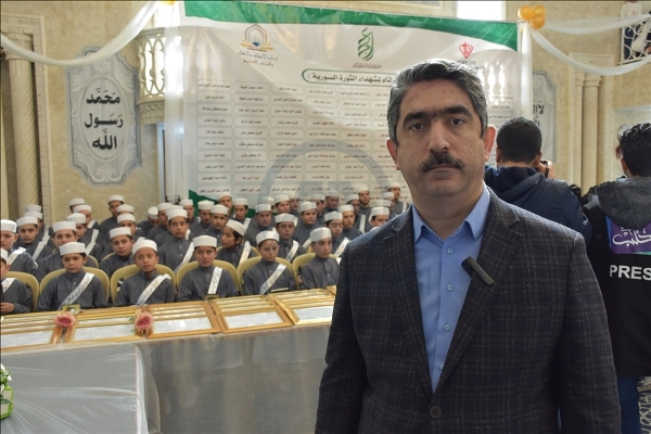 عکس/ فارغ التحصیلی ۱۰۵ حافظ قرآن در اعزاز سوریه
