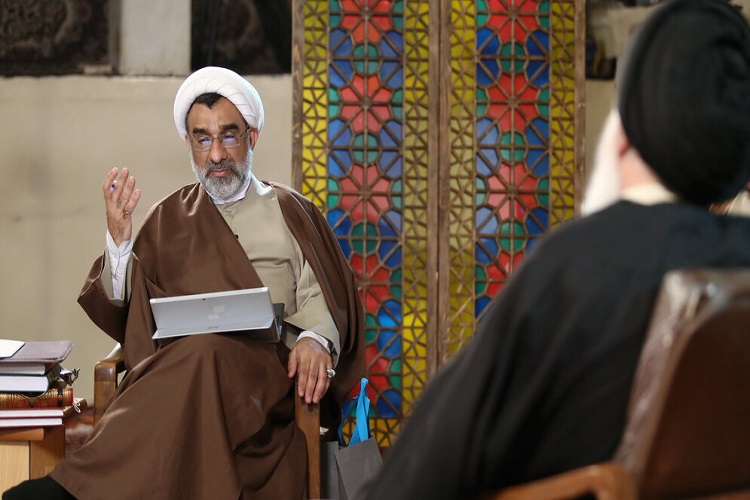 گفت‌وگوی علمی آیت الله علوی بروجردی و استاد خسروپناه دزفولی