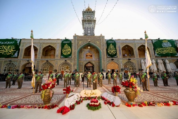 گرامیداشت اعیاد شعبانیه در حرم امیرالمومنین (ع) + عکس