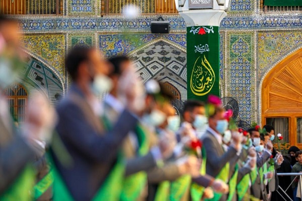 گرامیداشت اعیاد شعبانیه در حرم امیرالمومنین (ع) + عکس