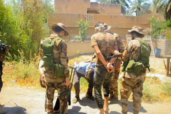 عملیات ضربتی نُجَباء در شمال پایتخت عراق و هلاکت والی داعش+عکس