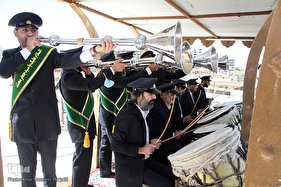 مراسم تحویل سال ۱۴۰۰ در امامزاده سیدجعفر محمد (ع) یزد‎