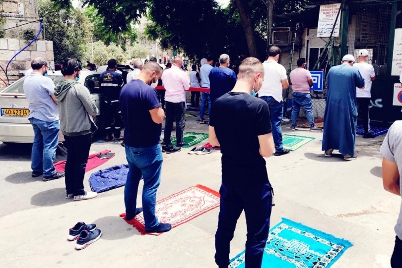 اقامه چهارمین نماز جمعه رمضان بدون حضور فلسطینیان در مسجدالاقصی