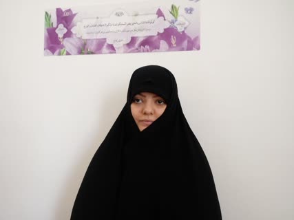 اسماء محمدپور شرکت کننده بخش معارفی مسابقات سراسری قرآن 