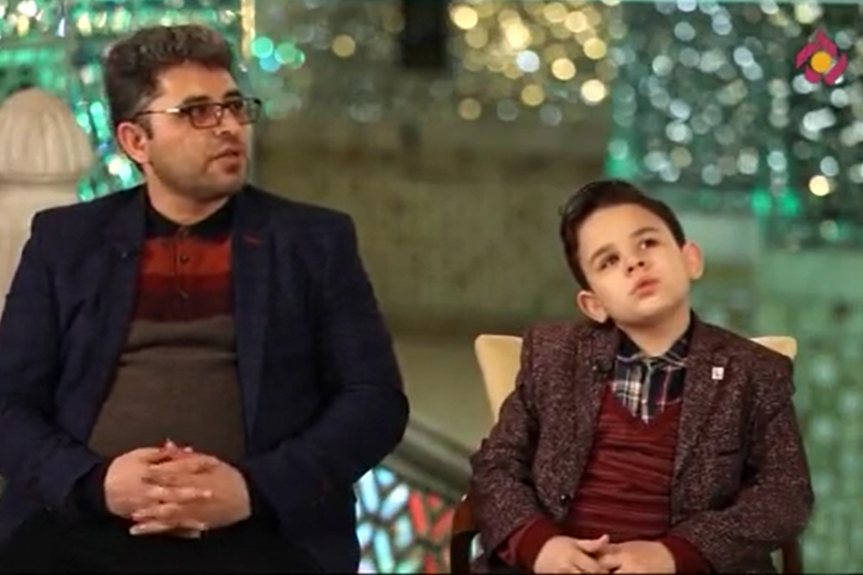 ارسالی///همراهی استاد و شاگرد حافظ کل در برنامه «رضوان» + فیلم