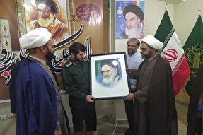 رونمایی از تمثال مبارک حضرت امام راحل در ایلام