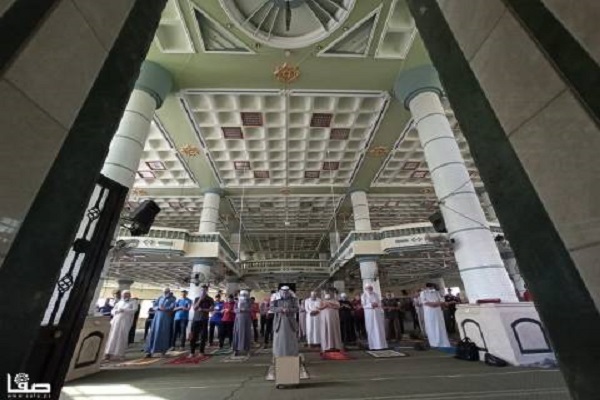 بازگشت نمازگزاران به مساجد شهر رفح فلسطین