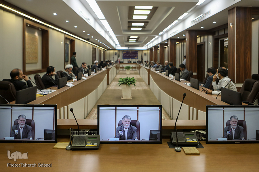 جلسه وزیر ارشاد