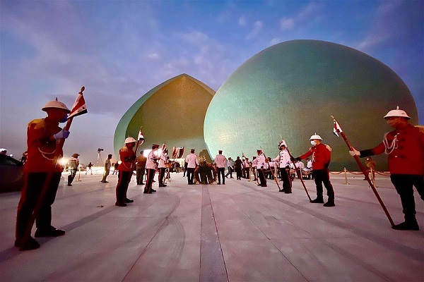 جشن ششمین سالگرد تاسیس حشد‌الشعبی در شهرهای عراق