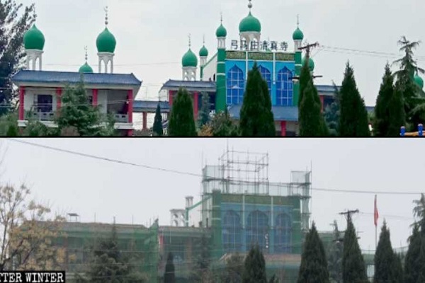 تلاش چین برای حذف نمادهای اسلامی در مساجد