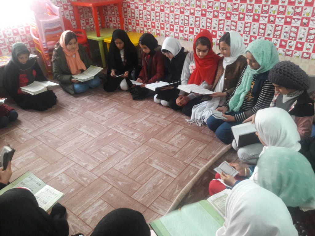 فعالیت مهد قرآن چالدران و حضور 10 حافظ کل