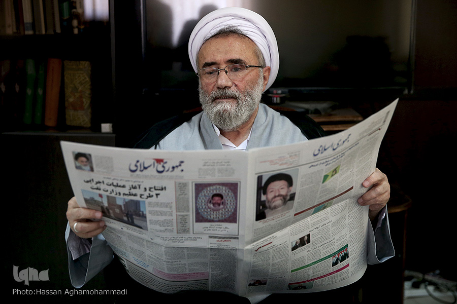 حجت‌الاسلام مسیح مهاجری، مدیرمسئول روزنامه جمهوری اسلامی