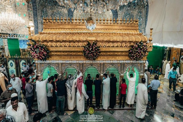 حرم امام علی(ع) در سالروز مباهله + عکس