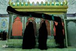 سیاهپوشان آستان مقدس امامزاده حسین (ع) قزوین