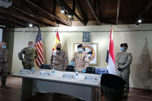 ائتلاف بینالمللی پایگاه «بسمایة» را تحویل عراقیها داد + عکس ائتلاف بینالمللی پایگاه «بسمایة» را تحویل عراقیها داد + عکس