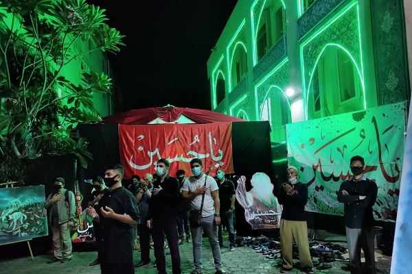 شور حسینی در اندونزی + عکس