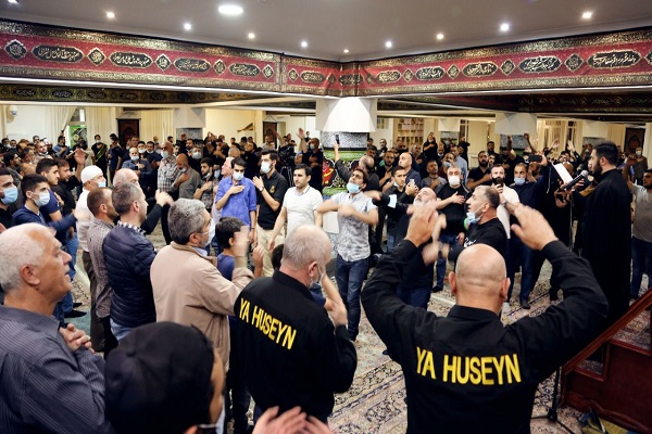 برگزاری مراسم سوگواری شب سوم ماه محرم در مسجد خاتم الانبیاء و حسینیه مرکز اسلامی مسکو