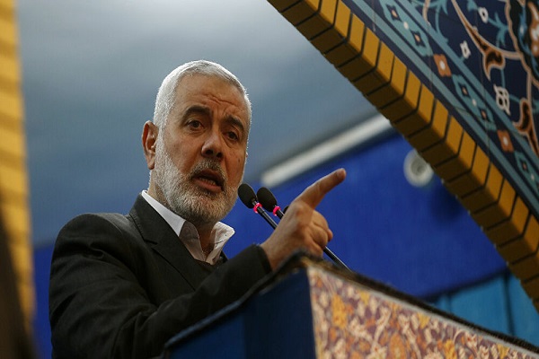 هنیة: ملت ما گناه سازش با رژیم صهیونیستی را نخواهد بخشید