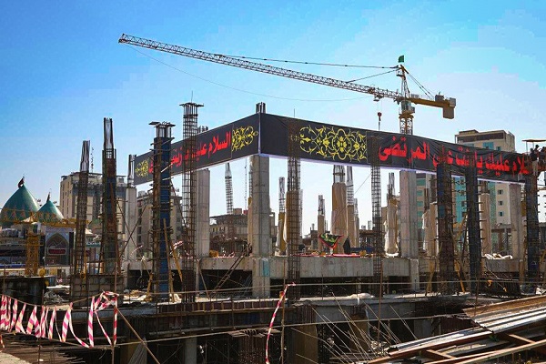 افتتاح بخشی از صحن حضرت زینب(س) حرم امام حسین(ع) برای استقبال از زائران اربعین