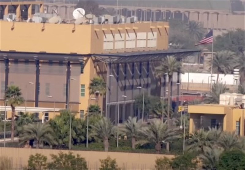 حمله راکتی به اطراف سفارت آمریکا در بغداد