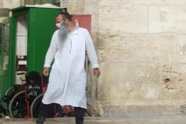 حضور شهرک&zwnj;نشینان صهیونیست در مسجدالاقصی + عکس