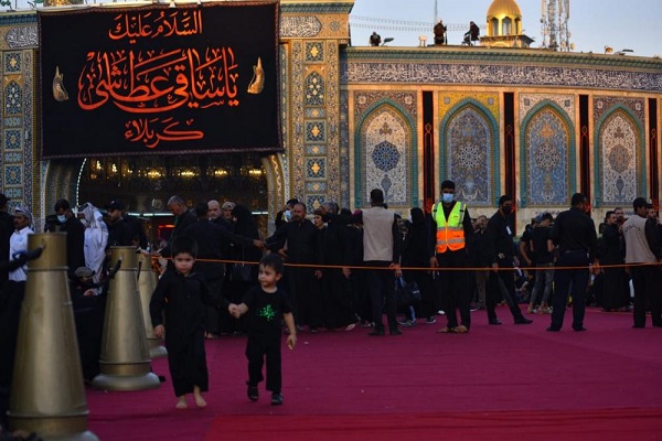 حال و هوای کربلای معلی در شب عاشورای حسینی + عکس