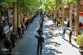 عکس | عزاداری روز عاشورا در محلات