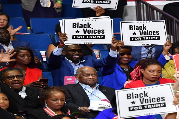 ترامپ ناکام و بایدن امیدوار در جلب رای سیاه&zwnj;پوستان