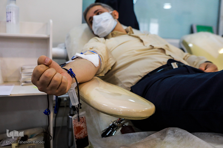 حضور نمادین گروه هم‌خوانی محمد رسول‌الله(ص) در سازمان انتقال خون