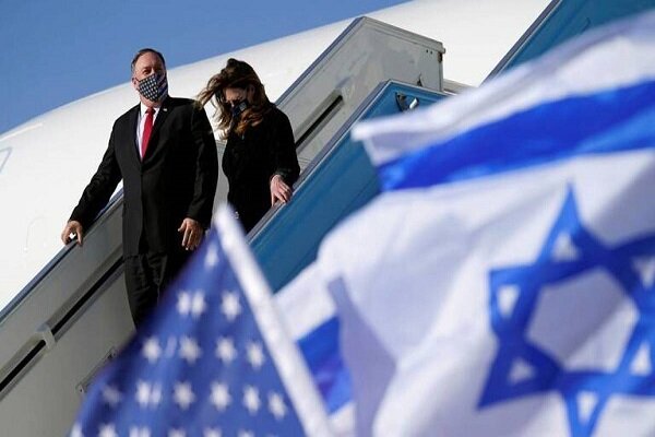 وزیر خارجه آمریکا وارد بلندی‌های اشغالی جولان شد