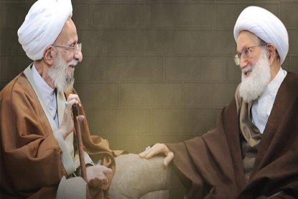 دعا و درخواست رهبر شیعیان بحرین برای سلامتی آیتالله مصباح یزدی
