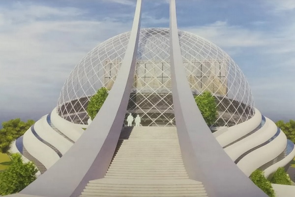 رونمایی از طرح مدرن مجموعه جایگزین مسجد بابری هند رونمایی از طرح مدرن مجموعه جایگزین مسجد بابری هند