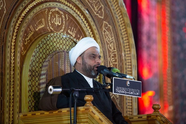 برگزاری مراسم عزاداری ایام فاطمیه در آستان مقدس عباسی + عکس