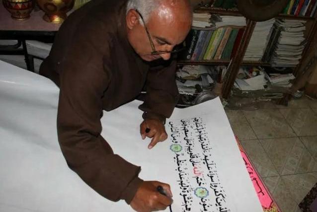 بزرگ&zwnj;ترین قرآن دست&zwnj;نویس در مصر کتابت شد + فیلم