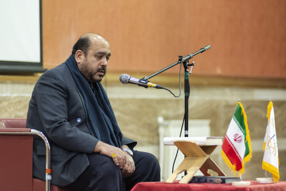 کریم منصوری آغاز رسمی مسابقه بینالمللی مجازی فرازخوانی قرآن کریم «مشکات»
