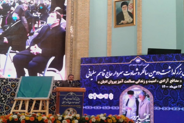 سانسور رسانه‌ای علیه سردار سلیمانی بیانگر عظمت کار حاج قاسم است