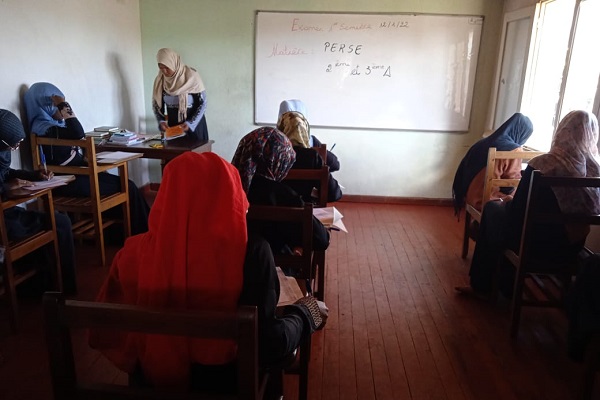 امتحانات پایان ترم دانشگاه بین&zwnj;المللی المصطفی در ماژونگا 