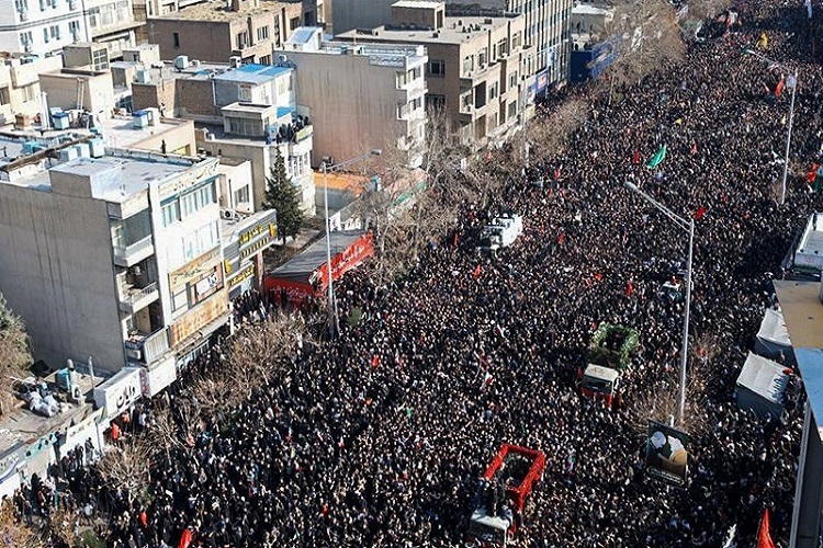 مراسم تشییع سردار شهید حاج قاسم سلیمانی