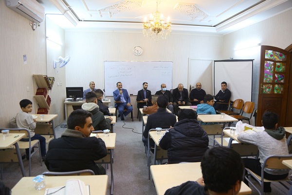 بازدید اعضای کاروان قرآنی اعزامی به عراق از دارالقرآن حرم امامین کاظمین(ع) + عکس بازدید اعضای کاروان قرآنی اعزامی به عراق از دارالقرآن حرم امامین کاظمین(ع) + عکس